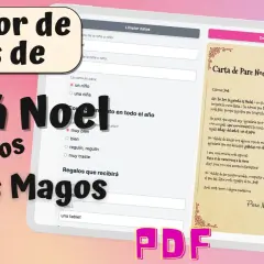 Creador de cartas para escribir a Papá Noel, con opciones para personalizar el comportamiento y los regalos.