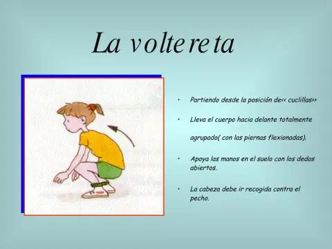 Voltereta hacia delante - Guía segura para niños
